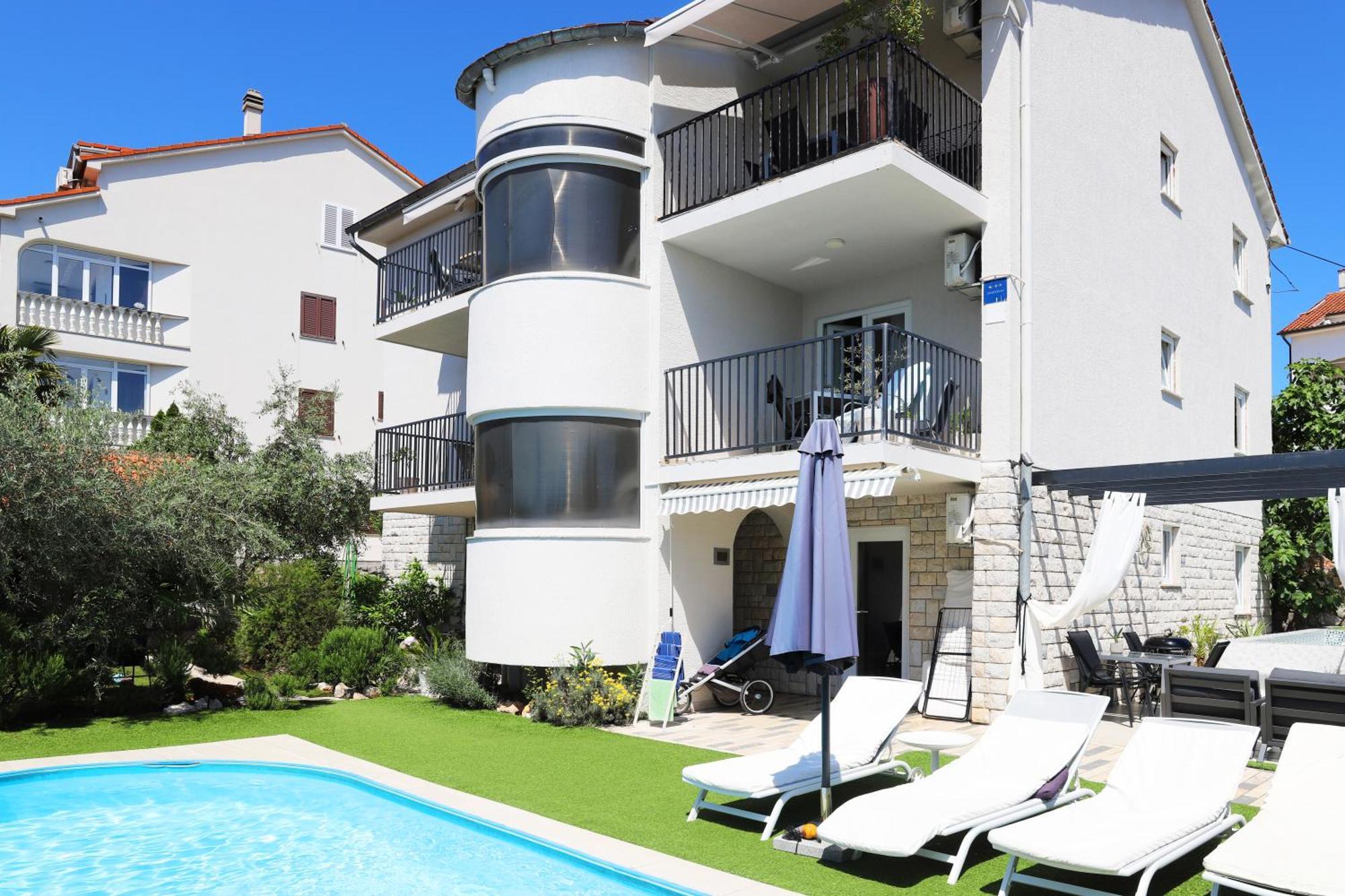 Apartments Skandi1 Malinska Exterior foto